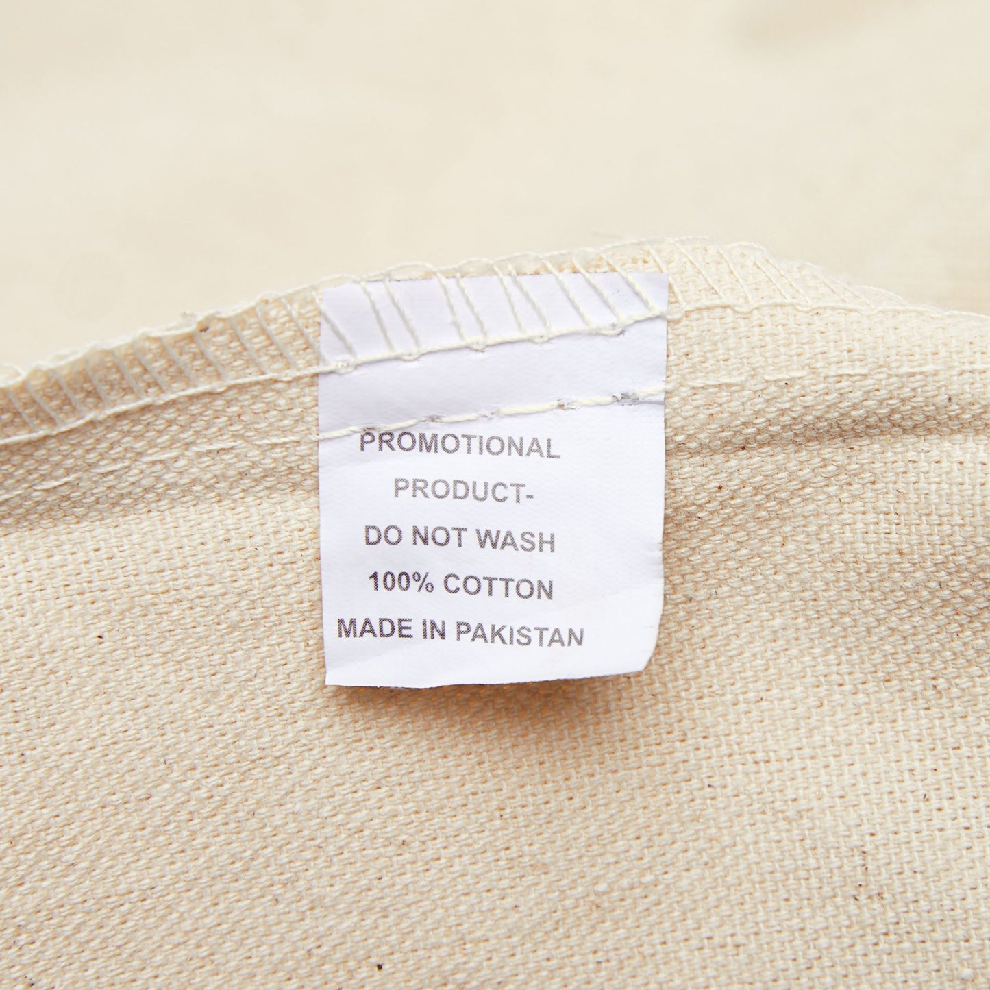Acta Non Verba Cotton Canvas Tote Bag