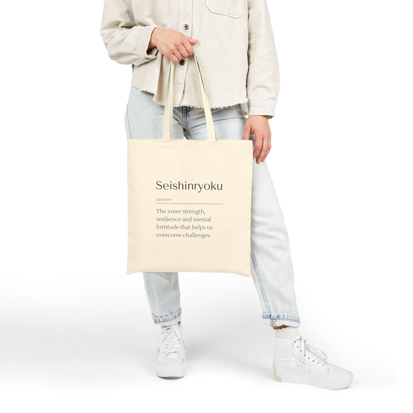 Seishinryoku Canvas Tote Bag