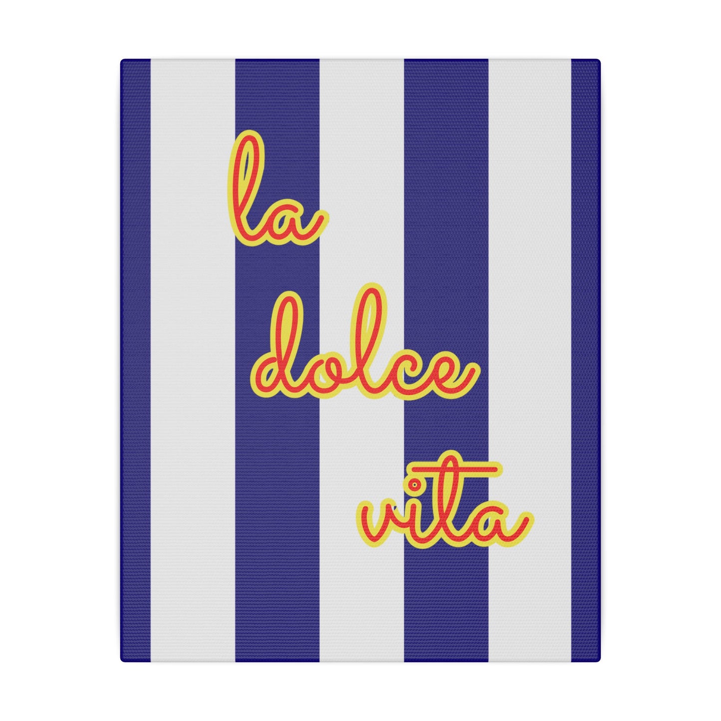 La Dolce Vita Canvas Wall Art