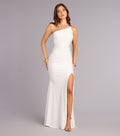 Cassandra Mermaid Slit Formal Dress