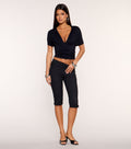 Switch It Up Convertible Short Sleeve Wrap Top