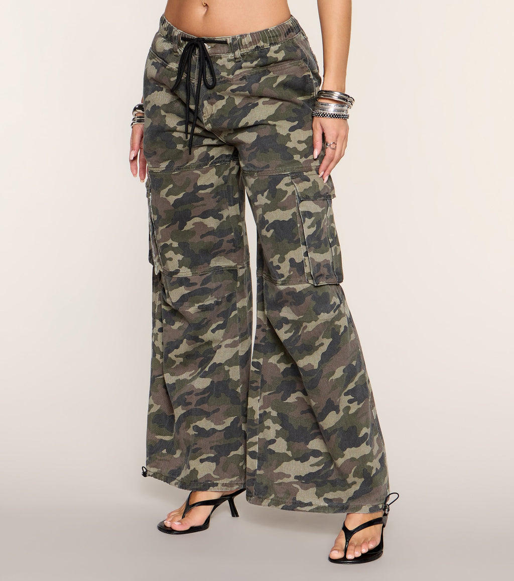 She's Bold Camo Relaxed Fit Joggers