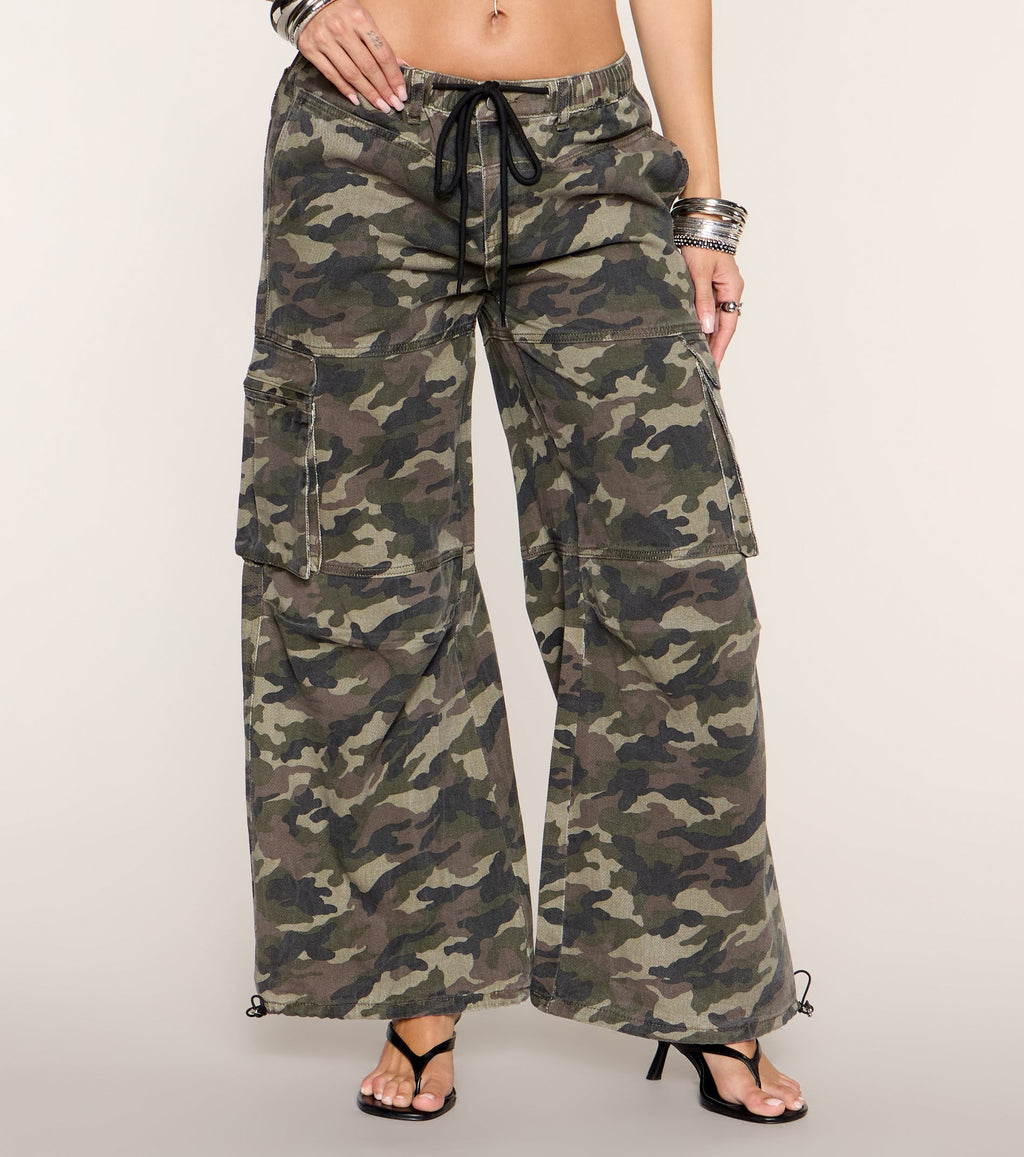 She's Bold Camo Relaxed Fit Joggers