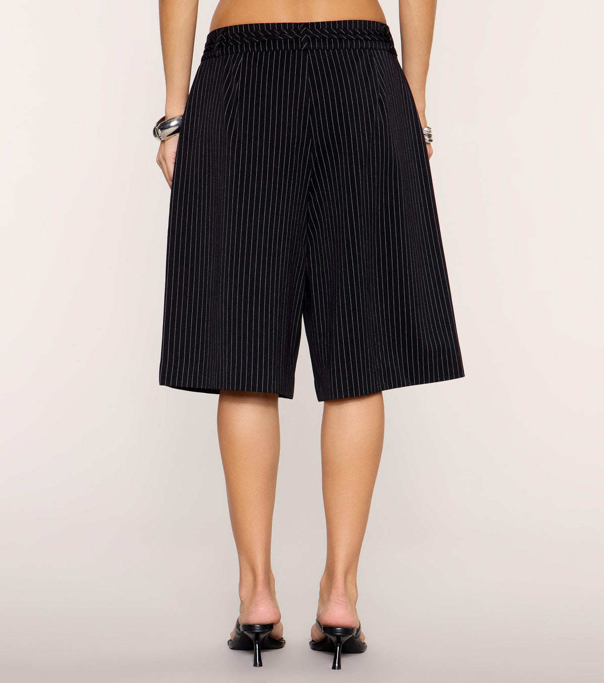 Next Move Pinstripe Trouser Jorts