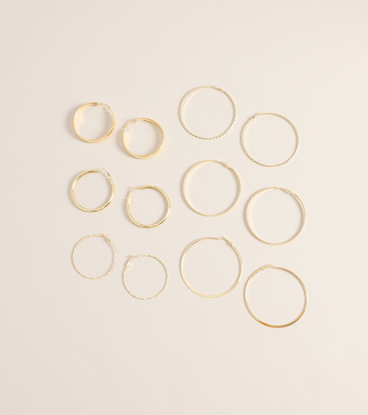 Hoop There It Is Six-Pack Earring Set