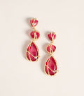 Wrapped Up Sculpted Drop Earrings