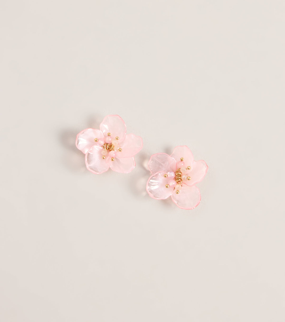 Petal Pop Floral Statement Stud Earrings