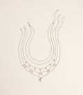 Layer It On Rhinestone Drop Necklace Set