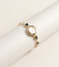 Time Well Spent Gemstone Bracelet Watch