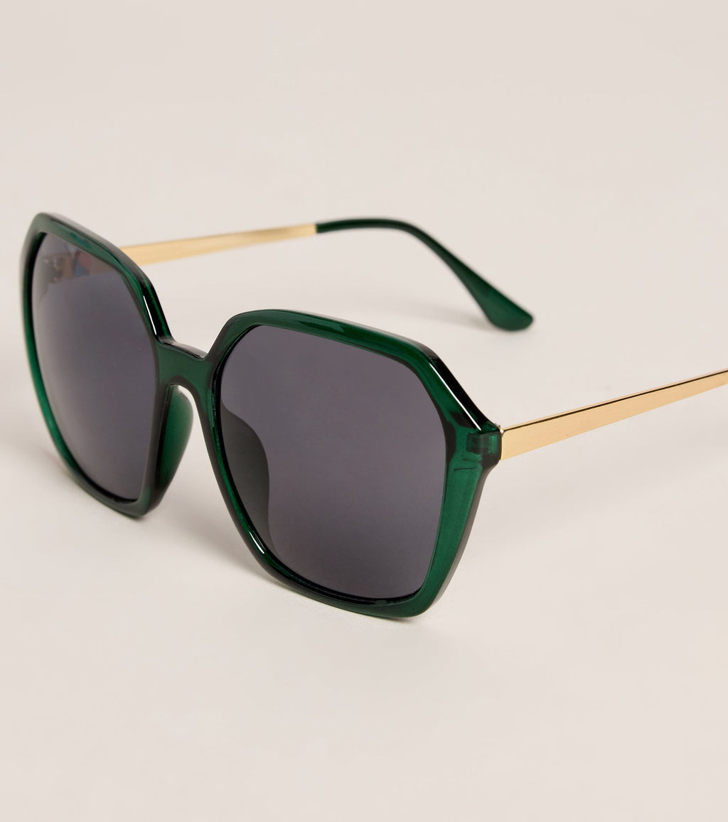 Shape Theory Oversized Sunglasses