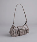 High Rating Buckle Strap Shoulder Bag