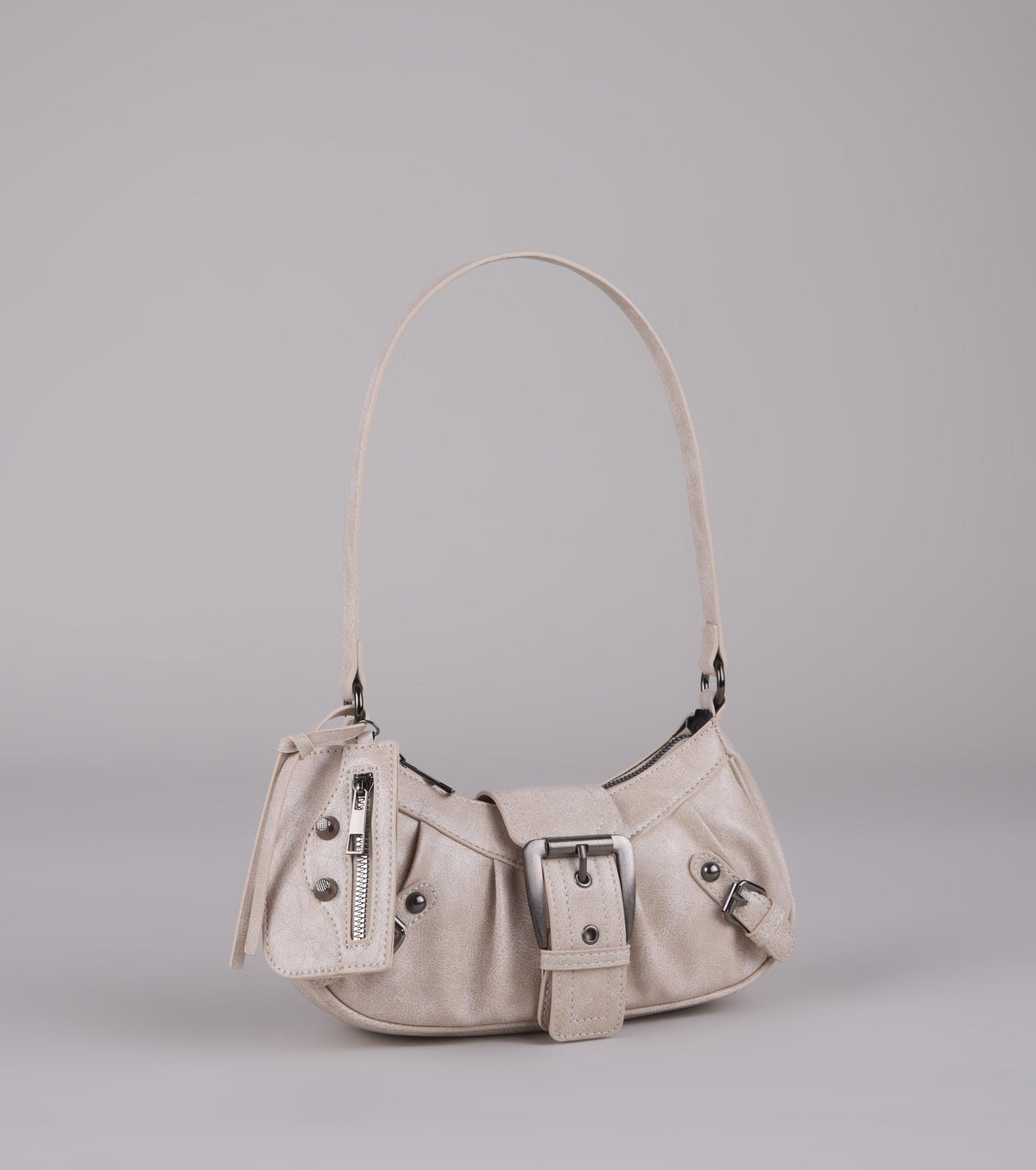 High Rating Buckle Strap Shoulder Bag