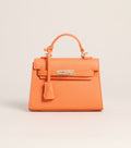 Little Luxe Twist Lock Mini Satchel Bag