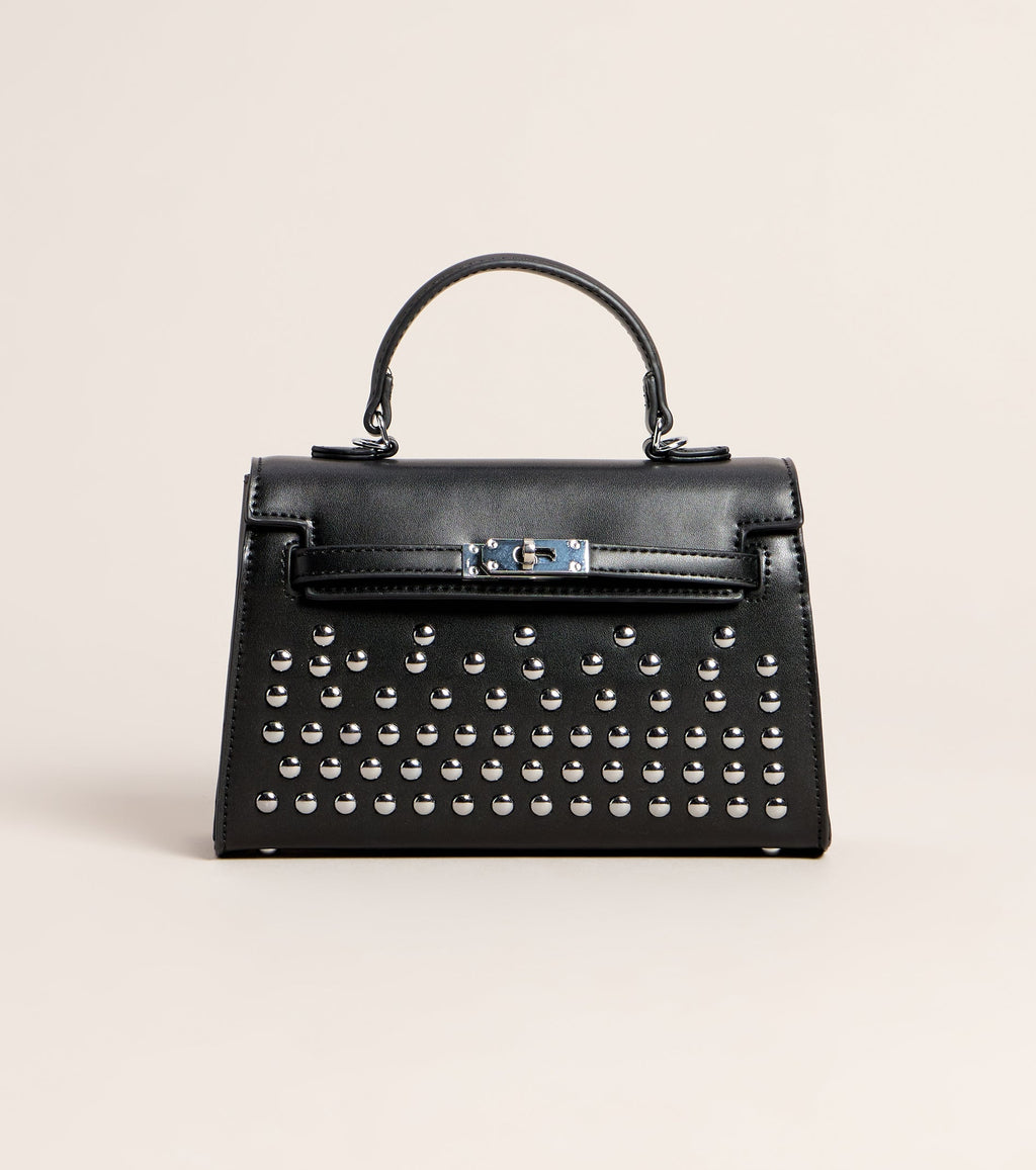 Handle It Studded Mini Tote Bag