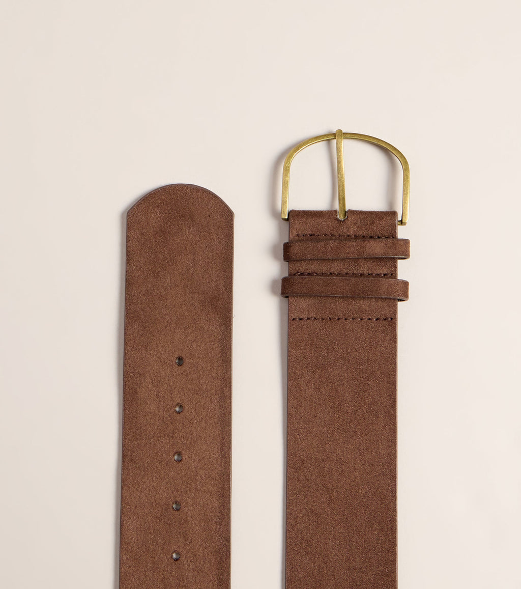 Waist Side Story Faux Suede  Belt