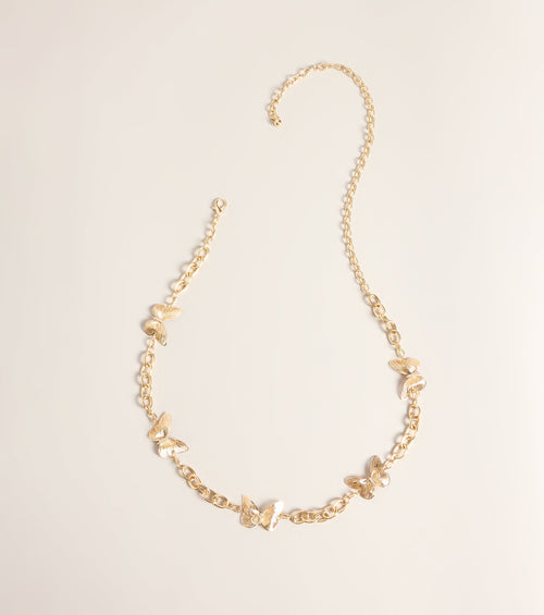 Butterfly Effect Charm Chain Belt