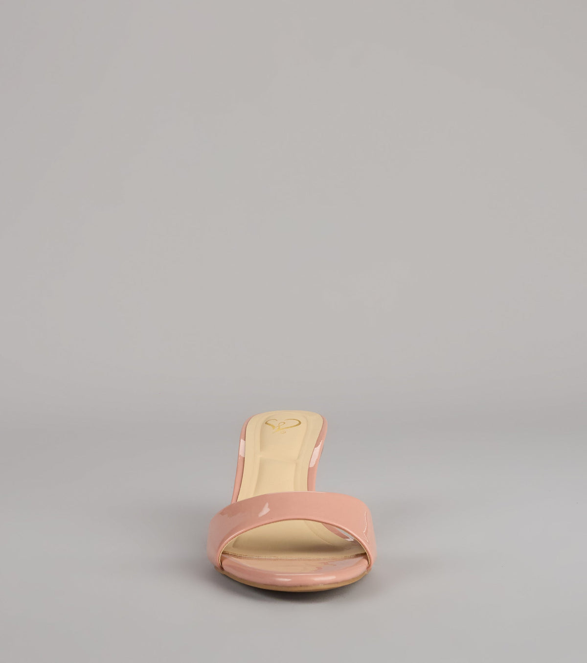 Own the Moment Patent Heeled Mules