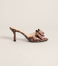 Poised Step Polka Dot Bow Mules