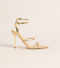 Double Take Multi-Strap Stiletto Heels