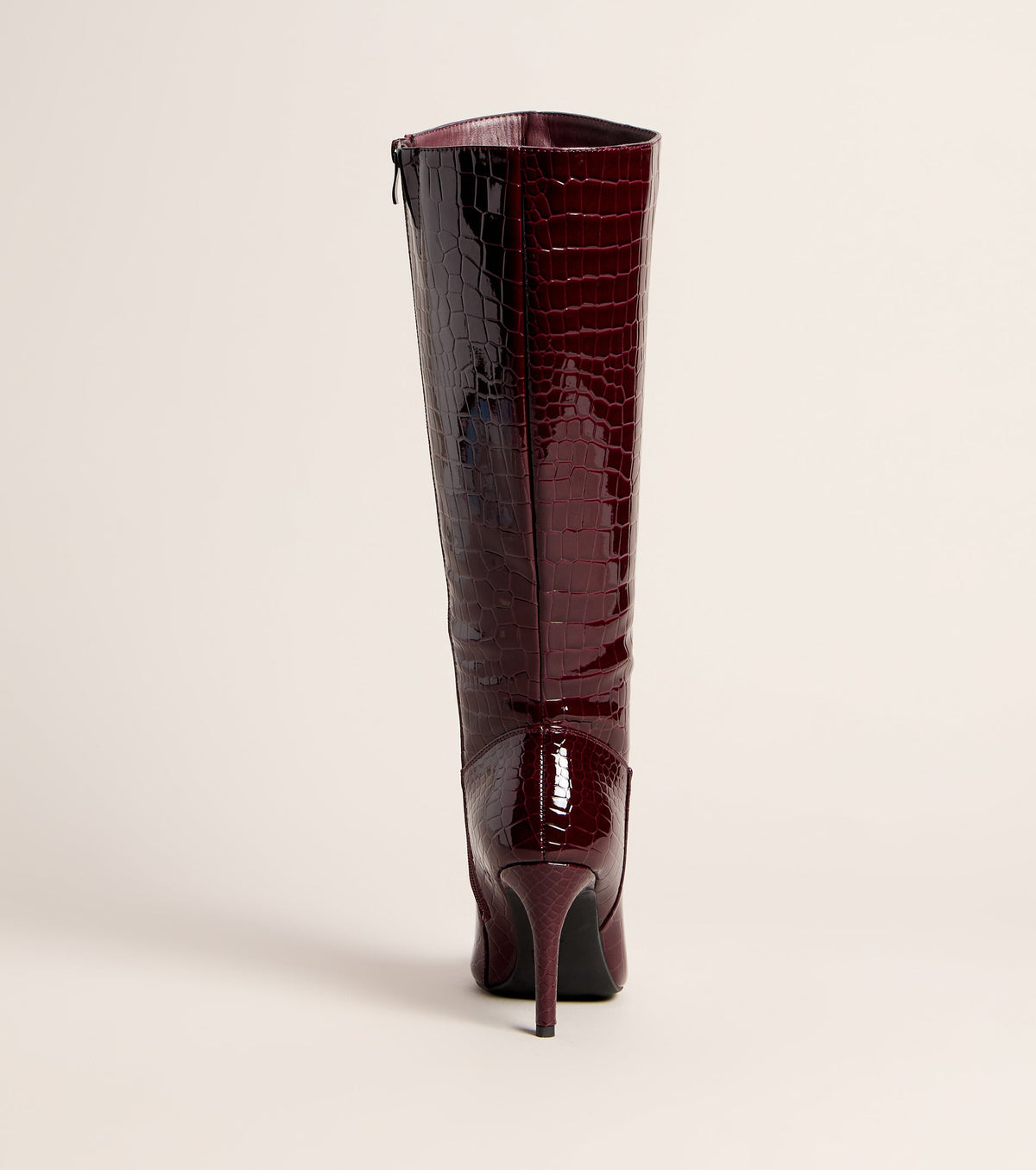 Sharp Instinct Knee High Stiletto Boots