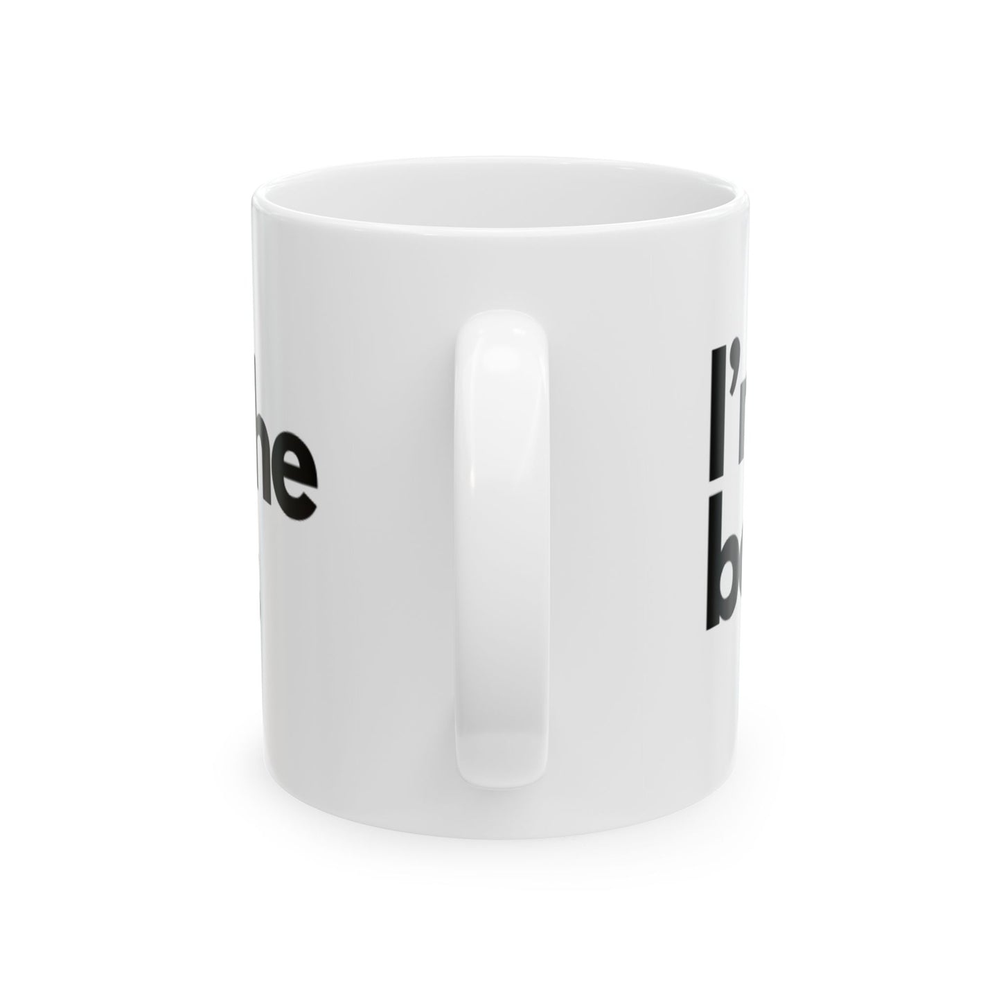 The Boss (Black) Ceramic Mug