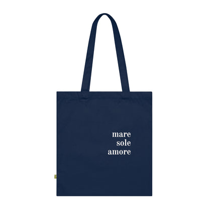 Mare Sole Amore Organic Cotton Tote Bag