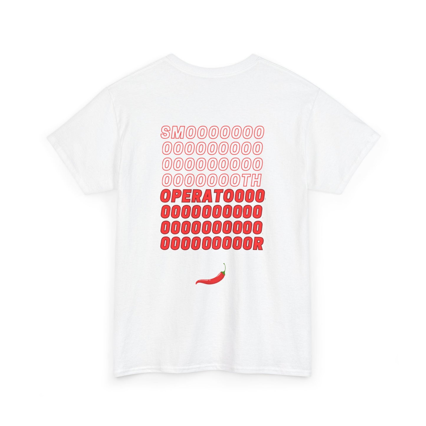 55 Smooth Operator (Chunky Red) + Chili Heavy Cotton Tee