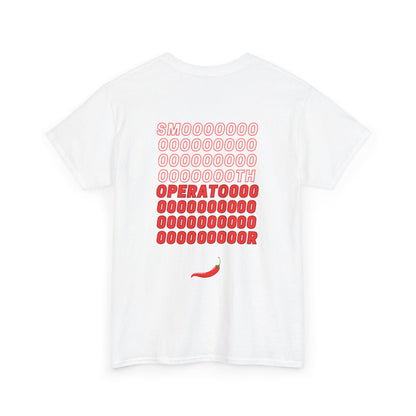 55 Smooth Operator (Chunky Red) + Chili Heavy Cotton Tee