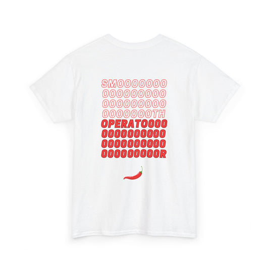 55 Smooth Operator (Chunky Red) + Chili Heavy Cotton Tee