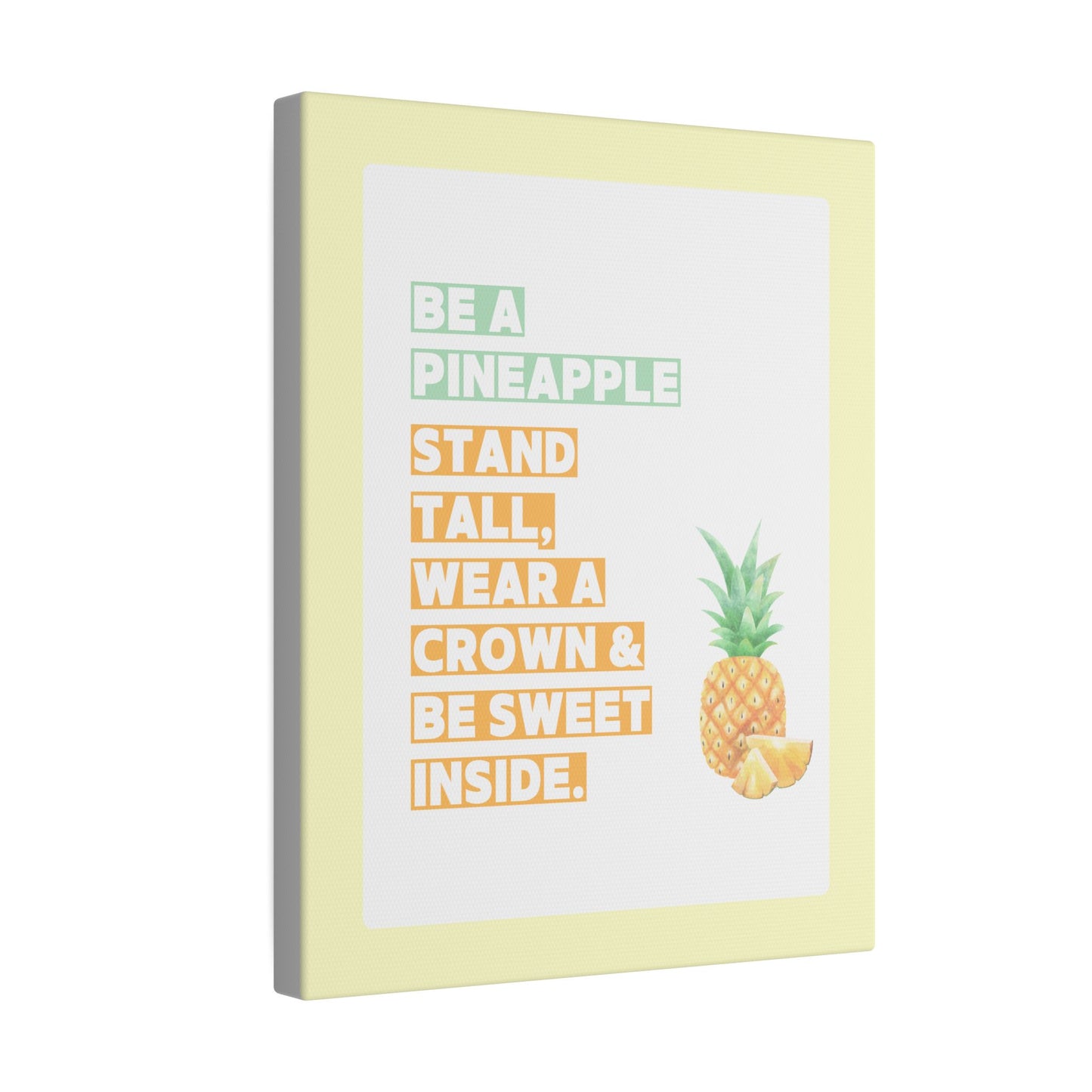 Pineapple Canvas Wall Art