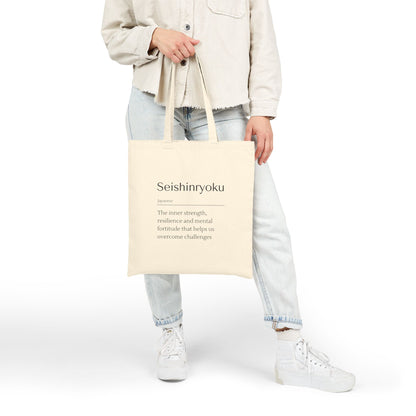 Seishinryoku Canvas Tote Bag