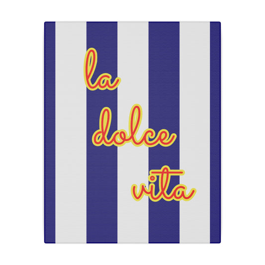 La Dolce Vita Canvas Wall Art