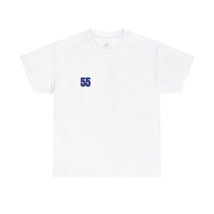 55 Smooth Operator (Chunky Blue) + Chili Heavy Cotton Tee