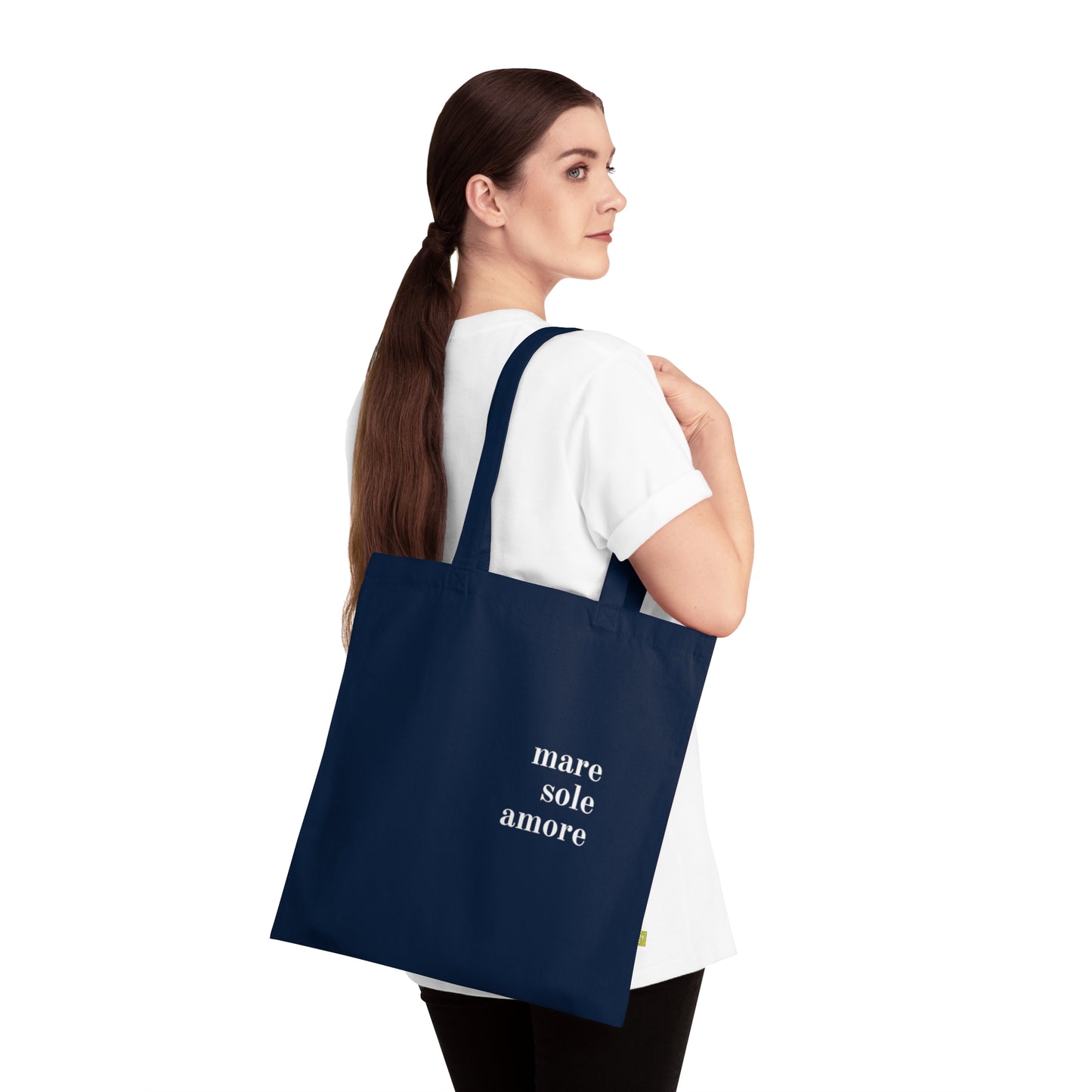 Mare Sole Amore Organic Cotton Tote Bag