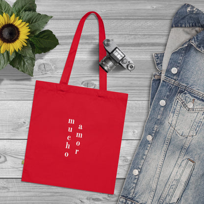 Mucho Amor Organic Cotton Tote Bag
