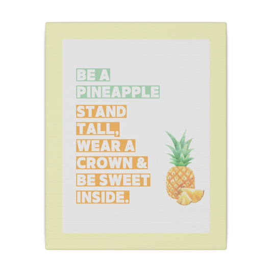 Pineapple Canvas Wall Art