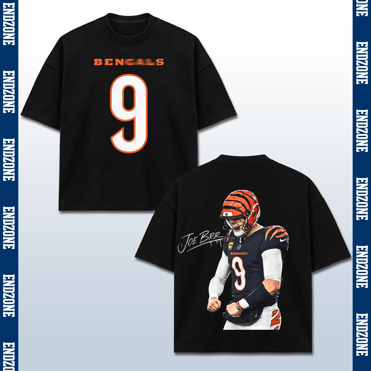 Joe Burrow Cincinnati Bengals #9 Flex Celebration Vintage Graphic Hoodie Sweatshirt T-Shirt, NFL Football Season Apparel, J. Burrow JB9 Joey B Legend Retro Streetwear Tee, Cincinnati Football Fan Gift