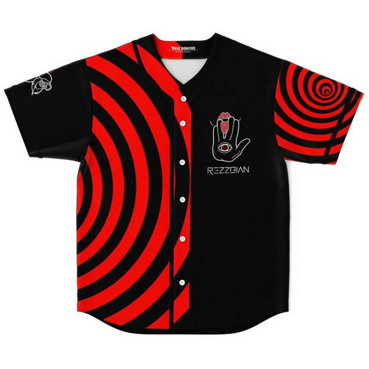 Rezzbian SpaceMom Baseball Jersey, EDM Festival Family Gift, Unisex Breathable Men's Jersey, 420 Lover Graphic Shirt, Gift For Jersey Fan EDM Electronics Music