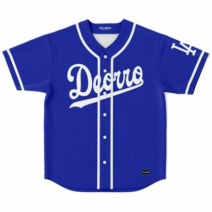 Blue Deorro Panda Baseball Jersey, EDM Festival Family Gift, Unisex Breathable Men's Jersey, 420 Lover Graphic Shirt, Gift For Jersey Fan EDM Electronics Music