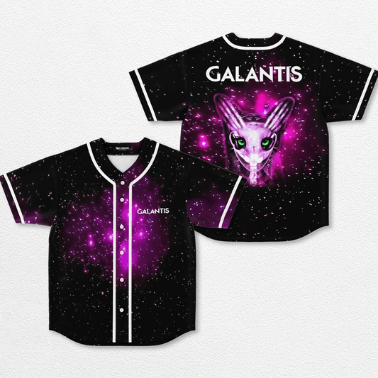 Galantis Baseball Jersey, EDM Festival Family Gift, Unisex Breathable Men's Jersey, 420 Lover Graphic Shirt, Gift For Jersey Fan EDM Electronics Music