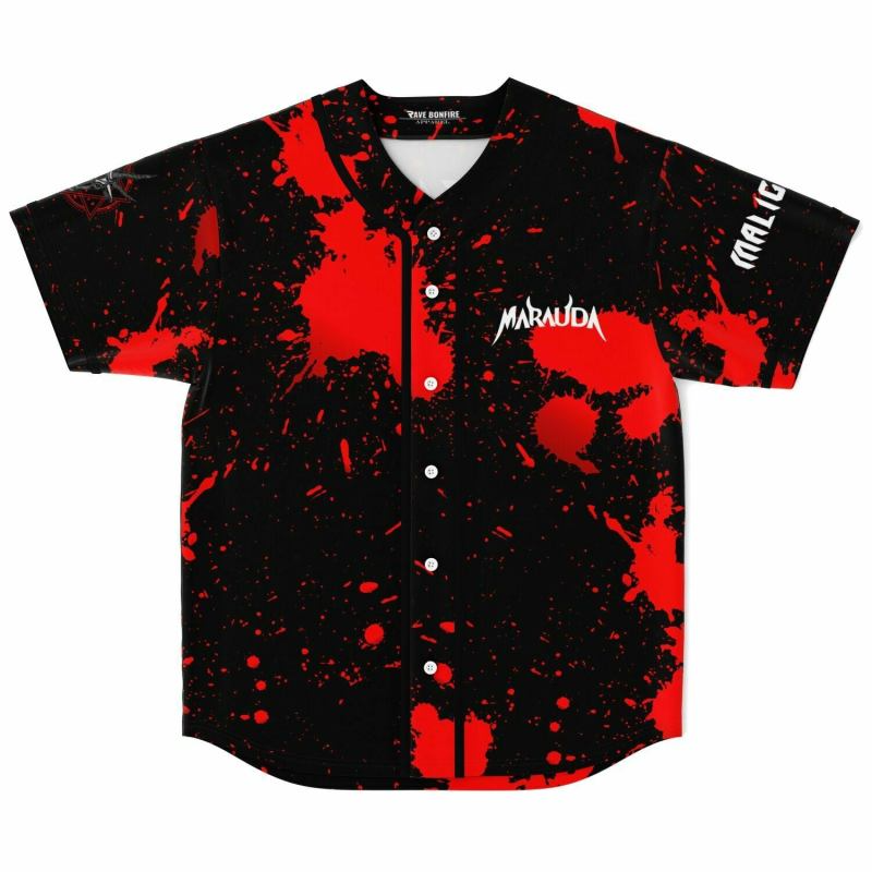 Marauda Death Pit Baseball Jersey EDM Festival Family Gift, Unisex Breathable Men's Jersey, 420 Lover Graphic Shirt, Gift For Jersey Fan EDM Electronics Music