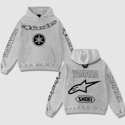 Yamaha Alpinestars hoodie – Gray